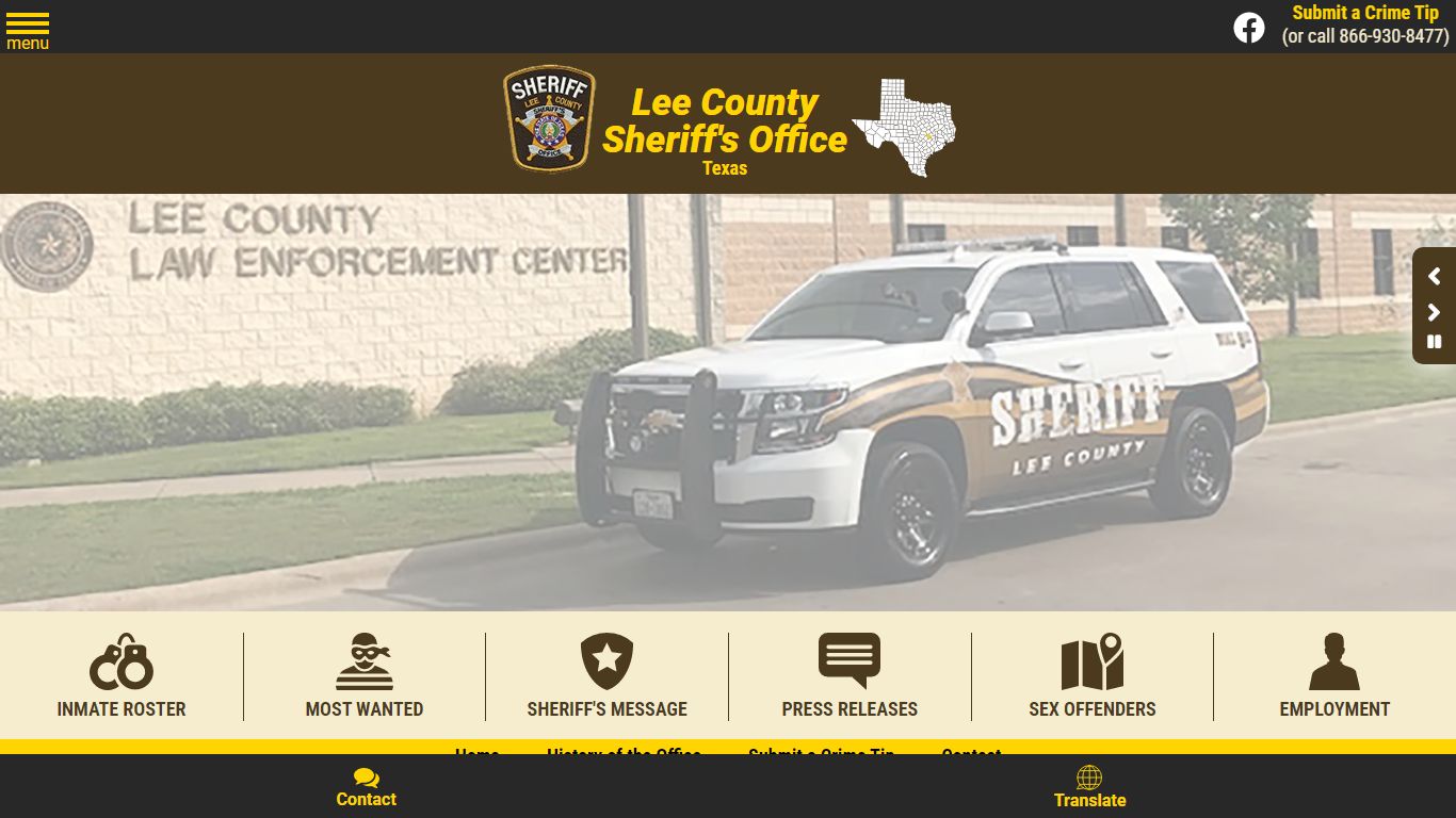 Lee County Sheriff TX